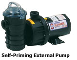 Self-Priming External Pumps