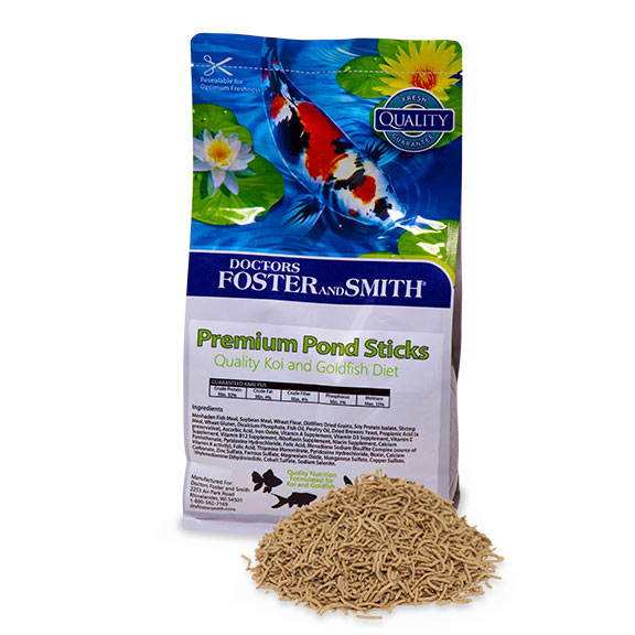 Drs. Foster & Smith® Premium Pond Sticks Koi Food Drs. Foster & Smith® Premium Pond Sticks Koi Food