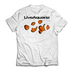 LiveAquaria T-Shirt - Gladiator Clownfish